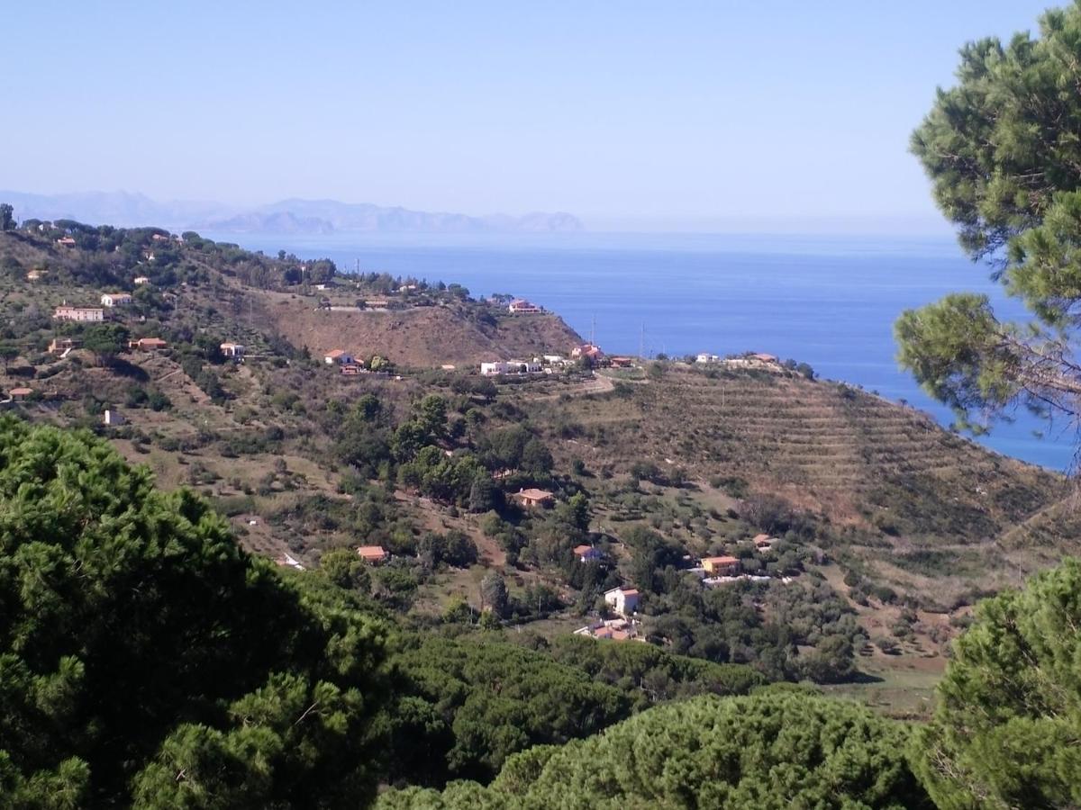 Incantevole Villa Con Vista Mozzafiato Cefalù Eksteriør billede